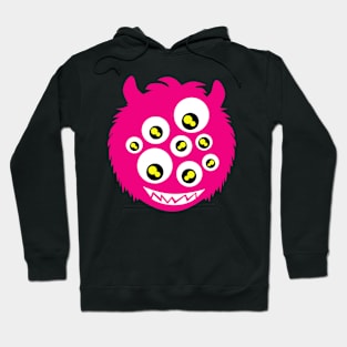 fully eyed monster Hoodie